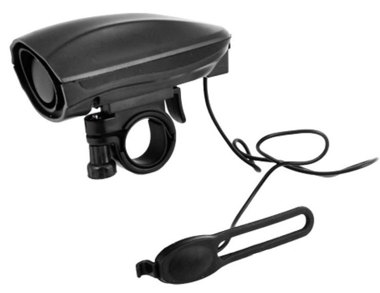 Звонок X17 Horn 3.5 с кнопкой на руле, 120db, 2 режима, черн.
