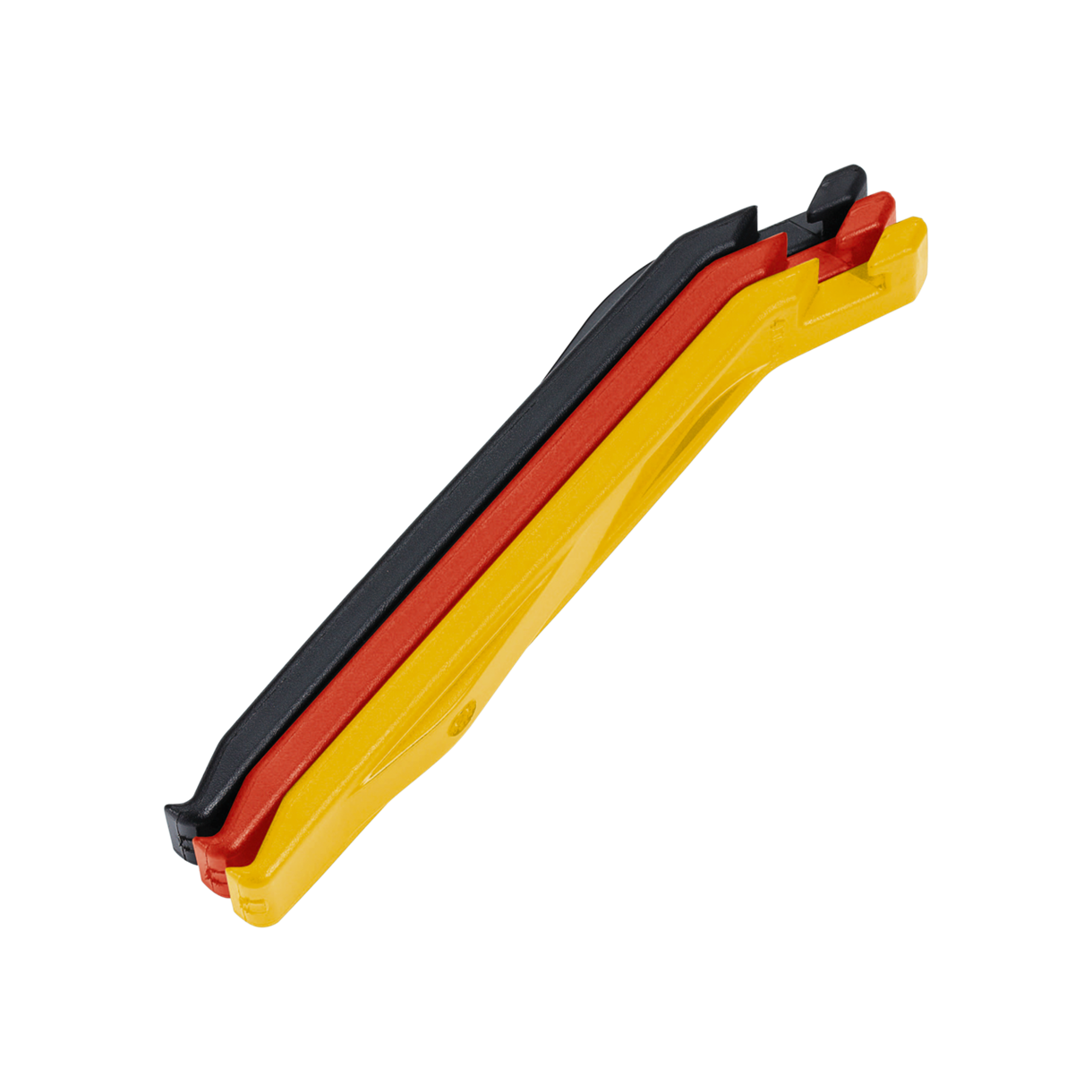 Бортировки BBB BTL-81 "EasyLift" 3шт. черно-красно-желт. (8716683118803)