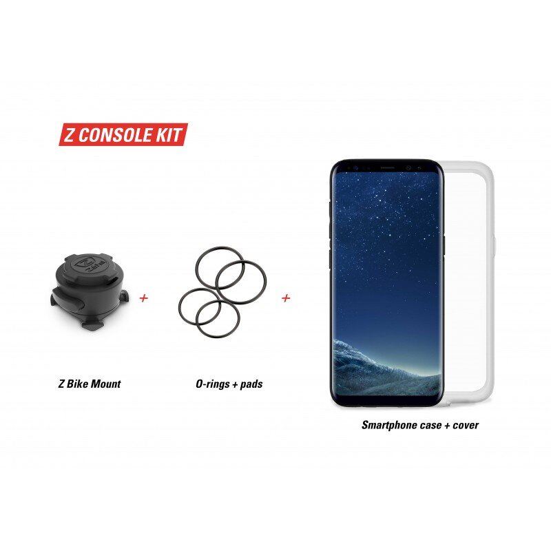 Консоль Zefal "Z-Console" (7120) пластик, на кермо для Samsung S8 / S9, жорстка, чорна