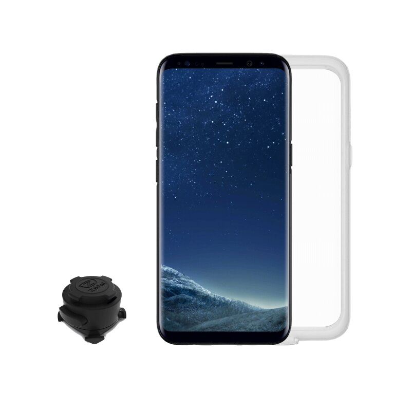 Консоль Zefal "Z-Console" (7120) пластик, на кермо для Samsung S8 / S9, жорстка, чорна