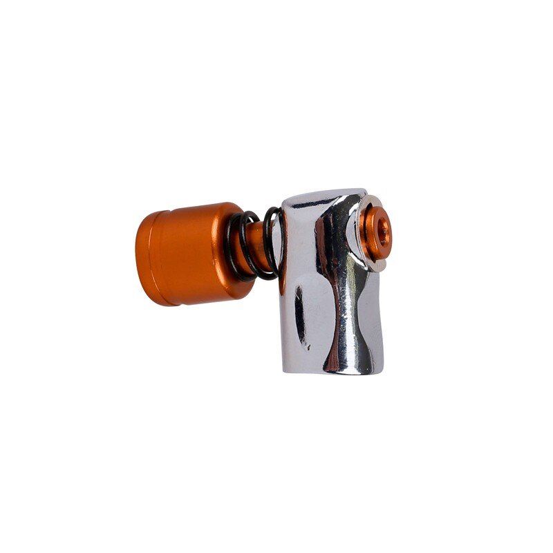 Насос Zefal "EZ Big Shot" (4051), алюм./пластик, 24g, 45мм, schrader/presta +16g cartridge CO2