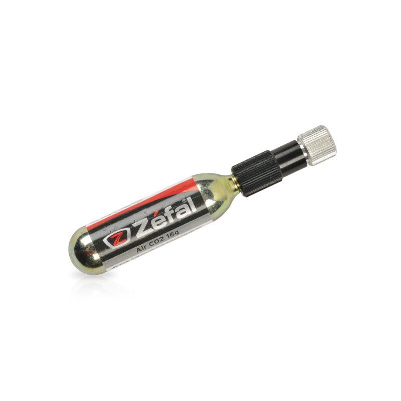 Насос Zefal "EZ Control" (4015), металлич., 20g, 45мм, schrader/presta, под 12/16/25g cartridge CO2 (3420584015011)