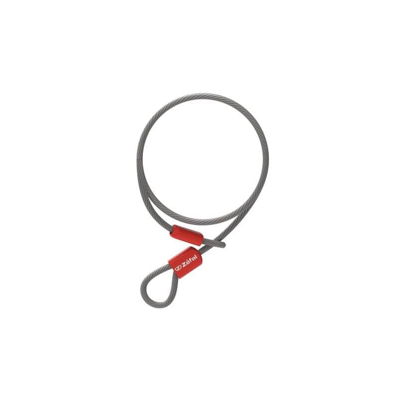 Трос Zefal "K-Traz Cable L" вело/мото, (4913B) 10х2200мм, серый