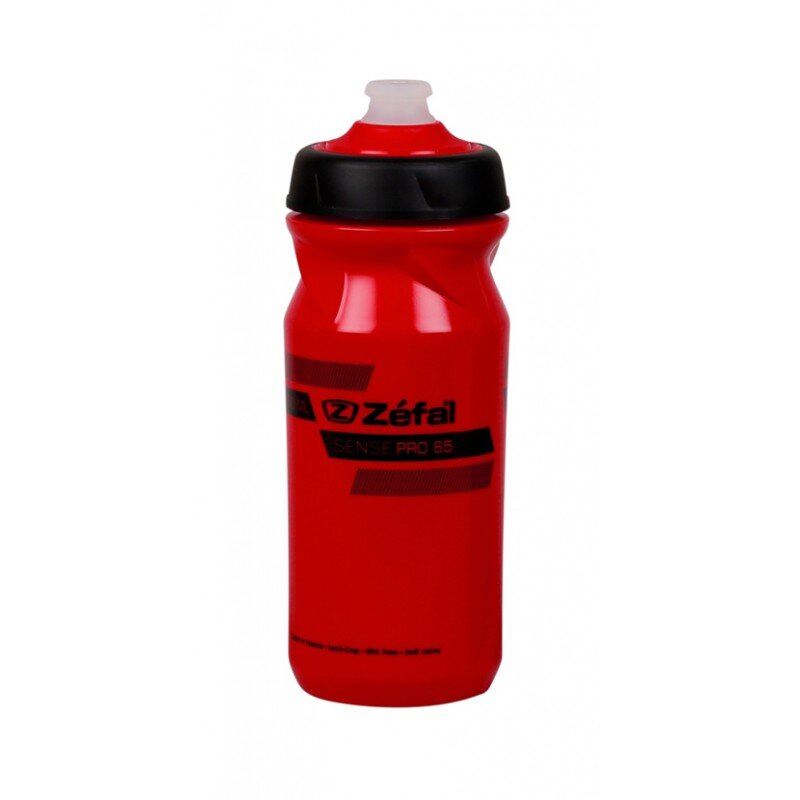 Фляга Zefal "Sense Pro 65" (1450) 650мл пласт., Різьблена  кришка Lock-Cap System, червона (3420581450501)