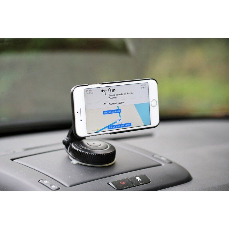 Тримач консолі Zefal "Z-Car Mount" (7076) на торпеду авто, універсал. черн.