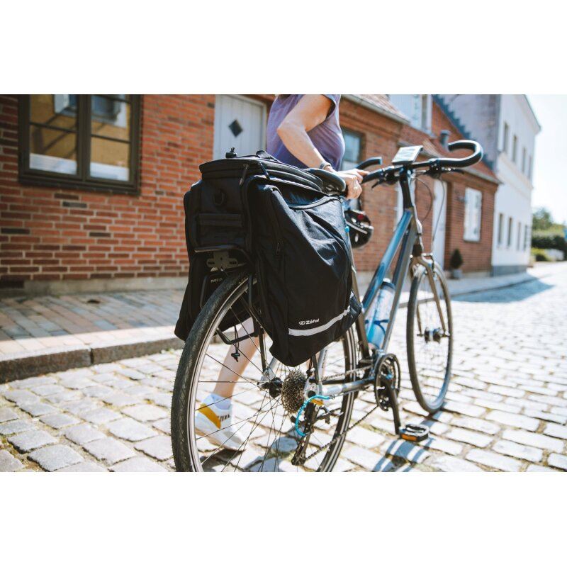 Сумка Zefal "Z Traveler 80" (7039B) на багажник, 32L, 710g, чорна (3420587039212)