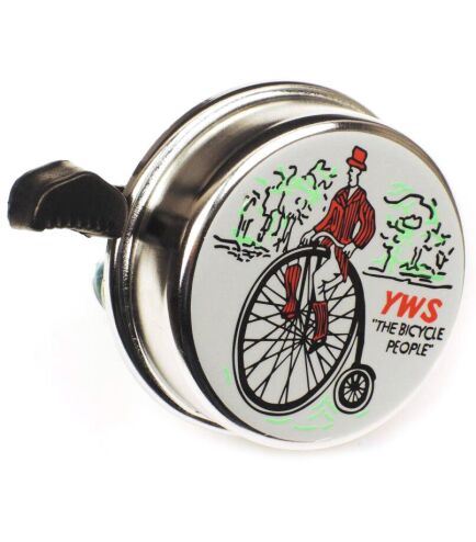 Звонок X17 Bicycle People стальн., серебр.