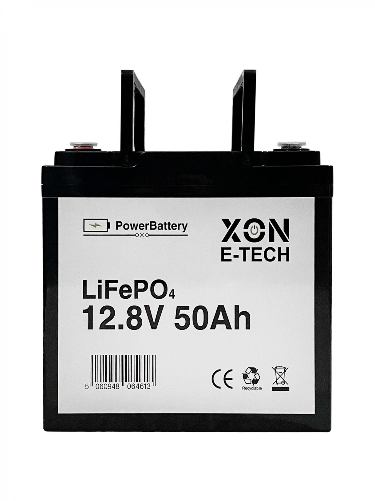 Акумулятор LiFePO4 XON 12.8V 50Ah PowerBattery (XBLFPW1205 4613)