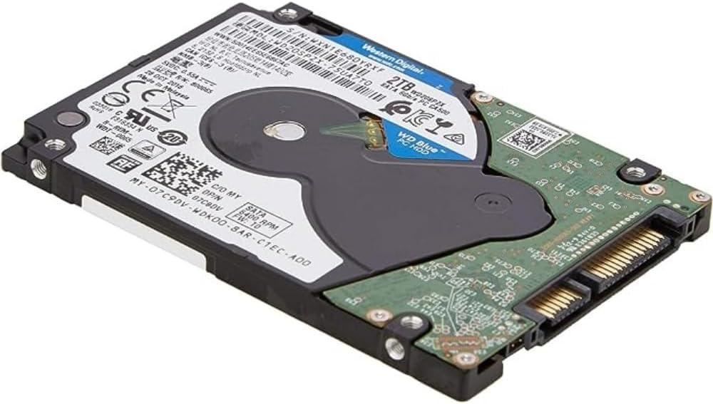 Жесткий диск Western Digital Blue 2TB 5400rpm 128MB 2.5 SATA III (WD20SPZX 7041)