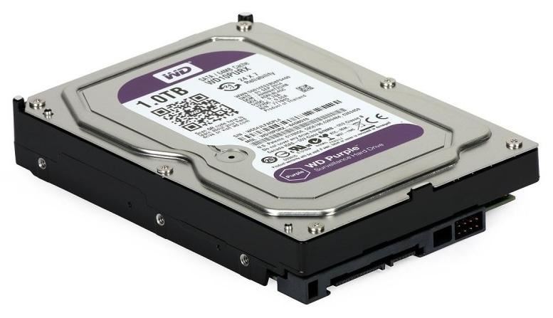 Жесткий диск Western Digital Purple 1TB 5400rpm 64MB 3.5 SATA III (WD10PURX 7126) Refurbished