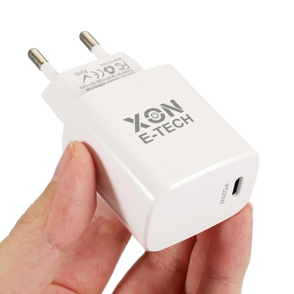 Зарядний пристрій XON PowerCharge 20W (PD20) USB Type-C (PCWB020020A0С1W 6167) Білий