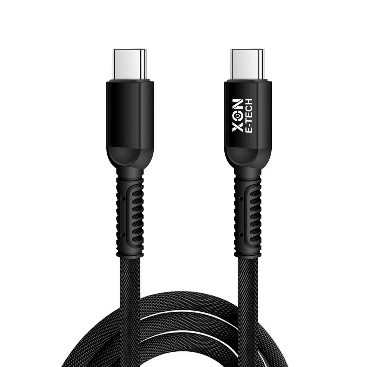 Кабель XON SmartCable Type-C - Type-C PD 60W 1м MaxCharge (SC202C6W1B 3555) Черный