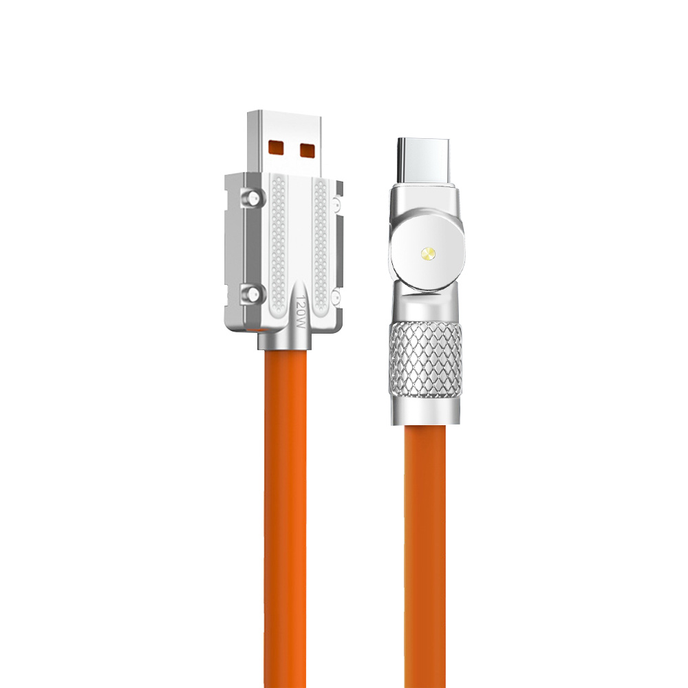 Кабель XON SmartCable Type-A - Type-C PD 3A 1м UniLink (SC80AC3A1O 3336) Оранжевый