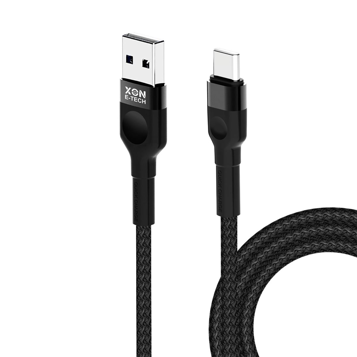 Кабель XON SmartCable Type-A - Type-C PD 3A 3м UniLink (SC302C3A3B 3350) Черный