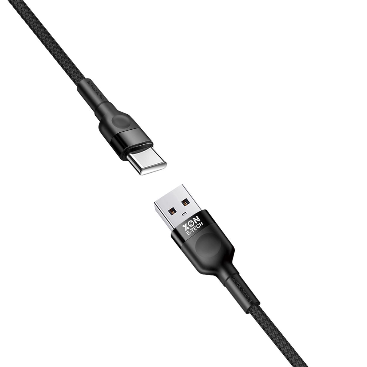 Кабель XON SmartCable Type-A - Type-C PD 3A 3м UniLink (SC302C3A3B 3350) Черный