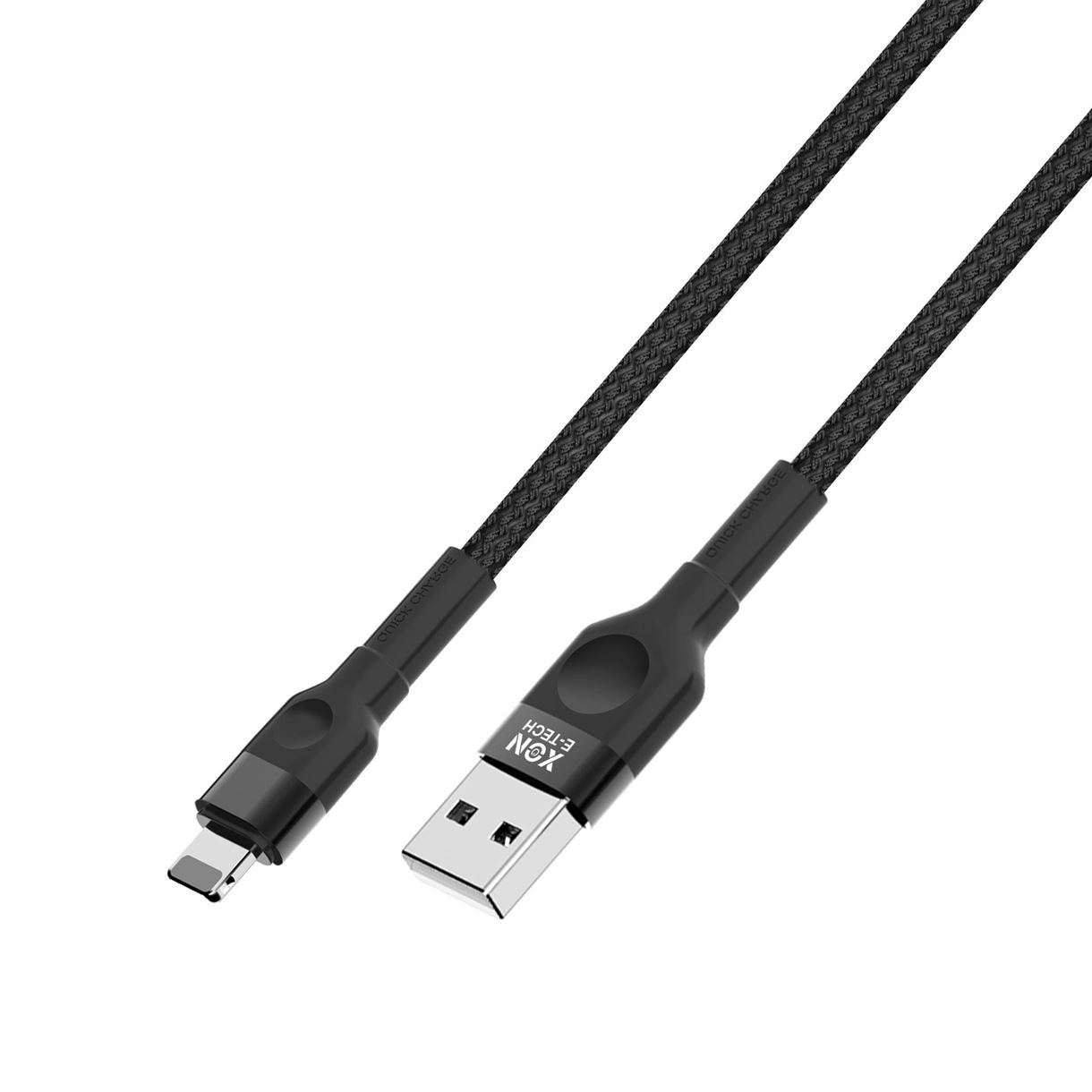 Кабель XON SmartCable Type-А - Lightning 3A 3м UniLink (SC30CL3A3B 3367) Черный