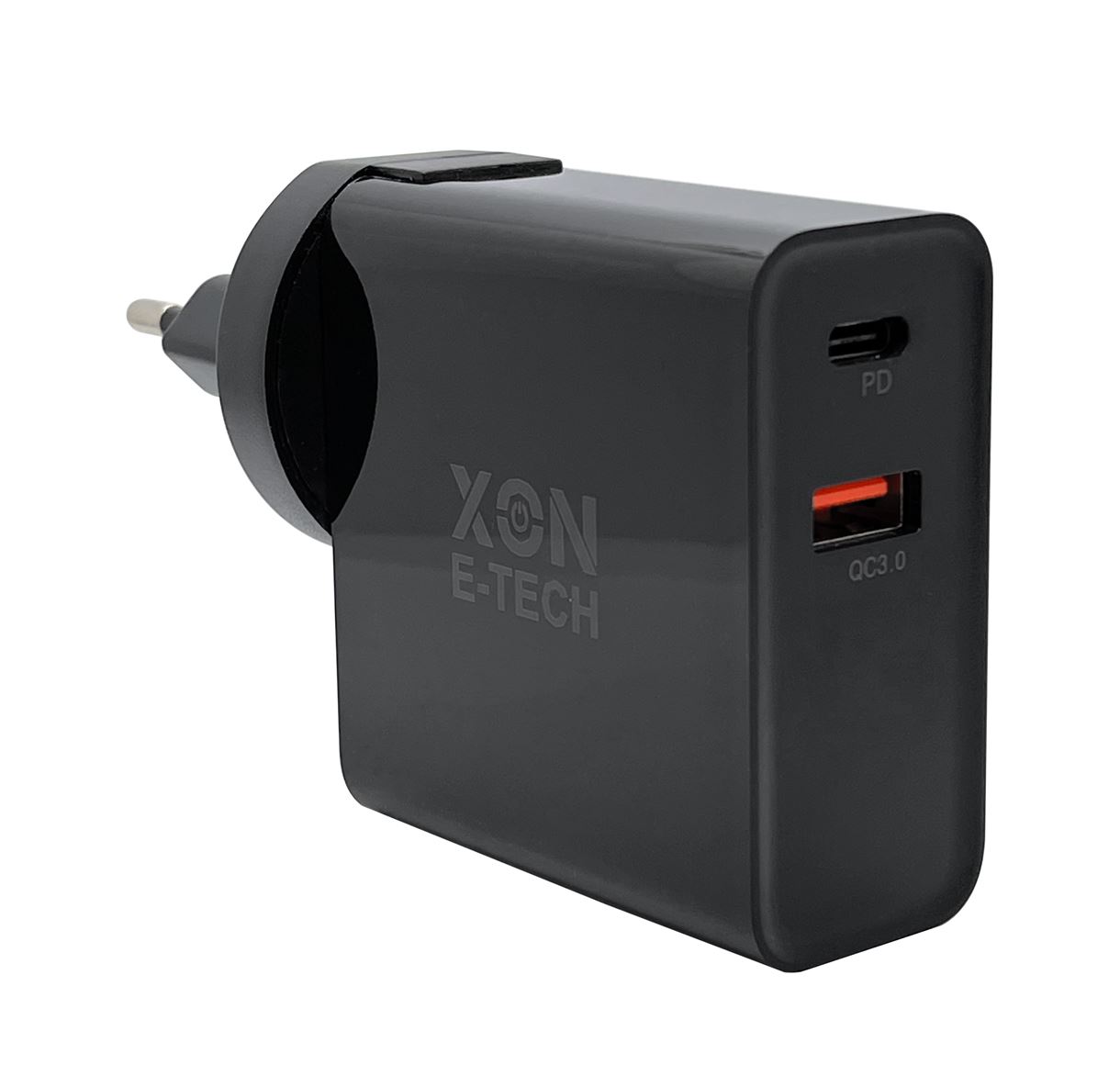 Зарядное устройство XON PowerCharge 48W (PD45) USB Type-C (PCCW0045AC0B 5900) Черный