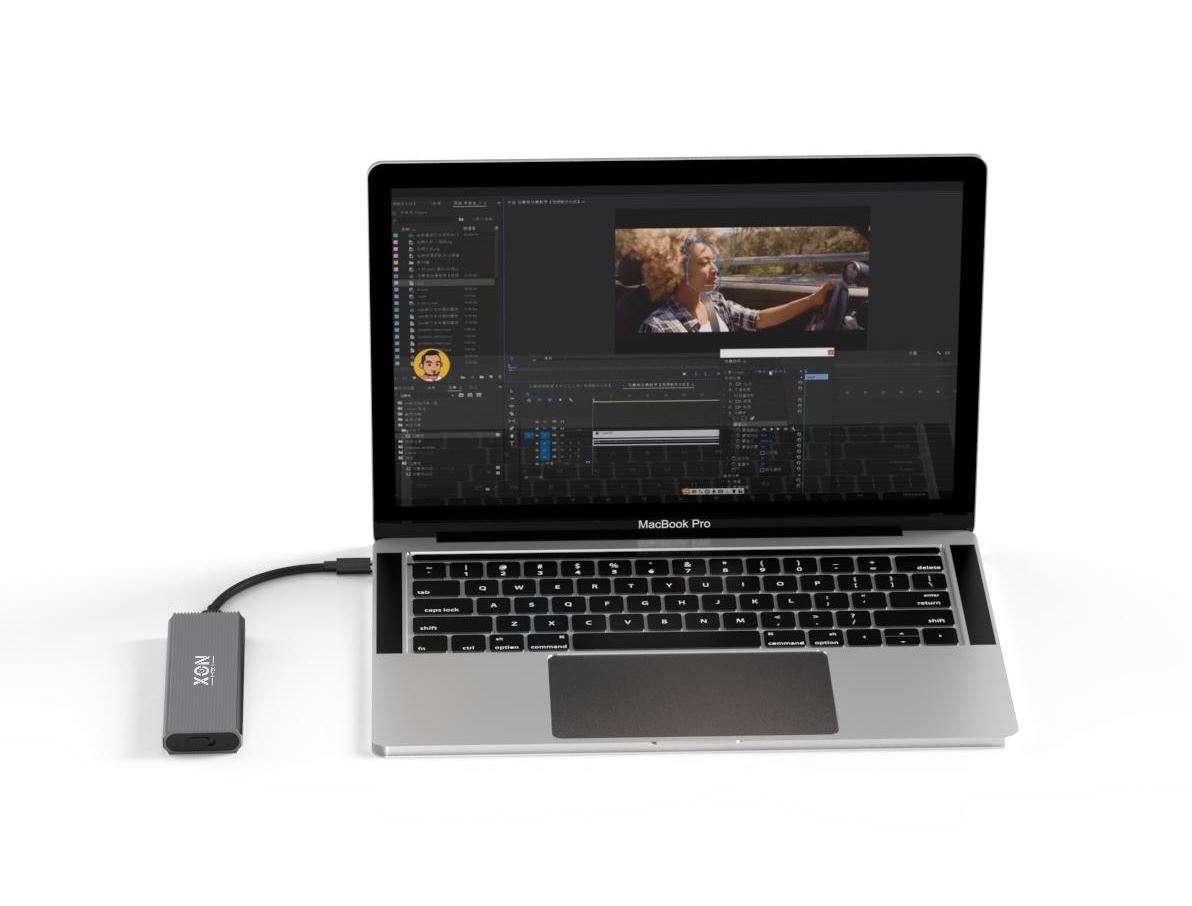 Зовнішня кишеня XON MemoryCase для M.2 NVMe (PCIe) USB 3.1 Type-C (XSC3C13NV1MG 2117) Сіра