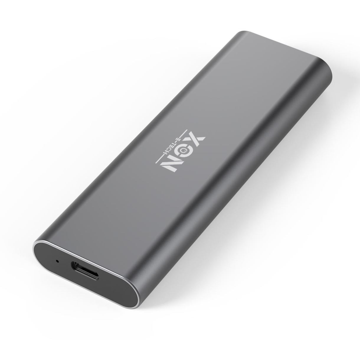 Зовнішня кишеня XON MemoryCase для M.2 NVMe (PCIe) USB 3.1 Type-C (XSC3C13NV1MG 2117) Сіра