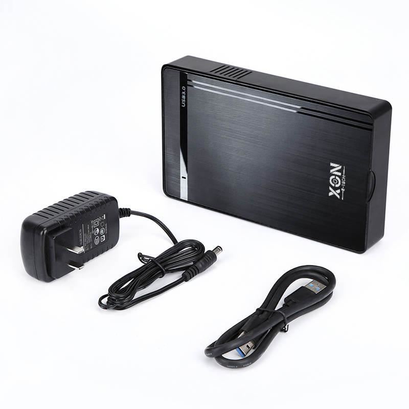 Зовнішня кишеня XON MemoryCase для 3.5" SATA HDD USB 3.0 (XHC3A13S31PB 2216) Чорна