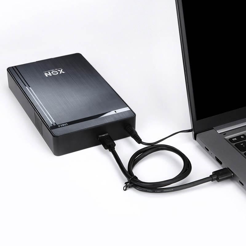 Зовнішня кишеня XON MemoryCase для 3.5" SATA HDD USB 3.0 (XHC3A13S31PB 2216) Чорна