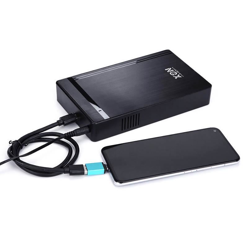 Зовнішня кишеня XON MemoryCase для 3.5" SATA HDD USB 3.0 (XHC3A13S31PB 2216) Чорна