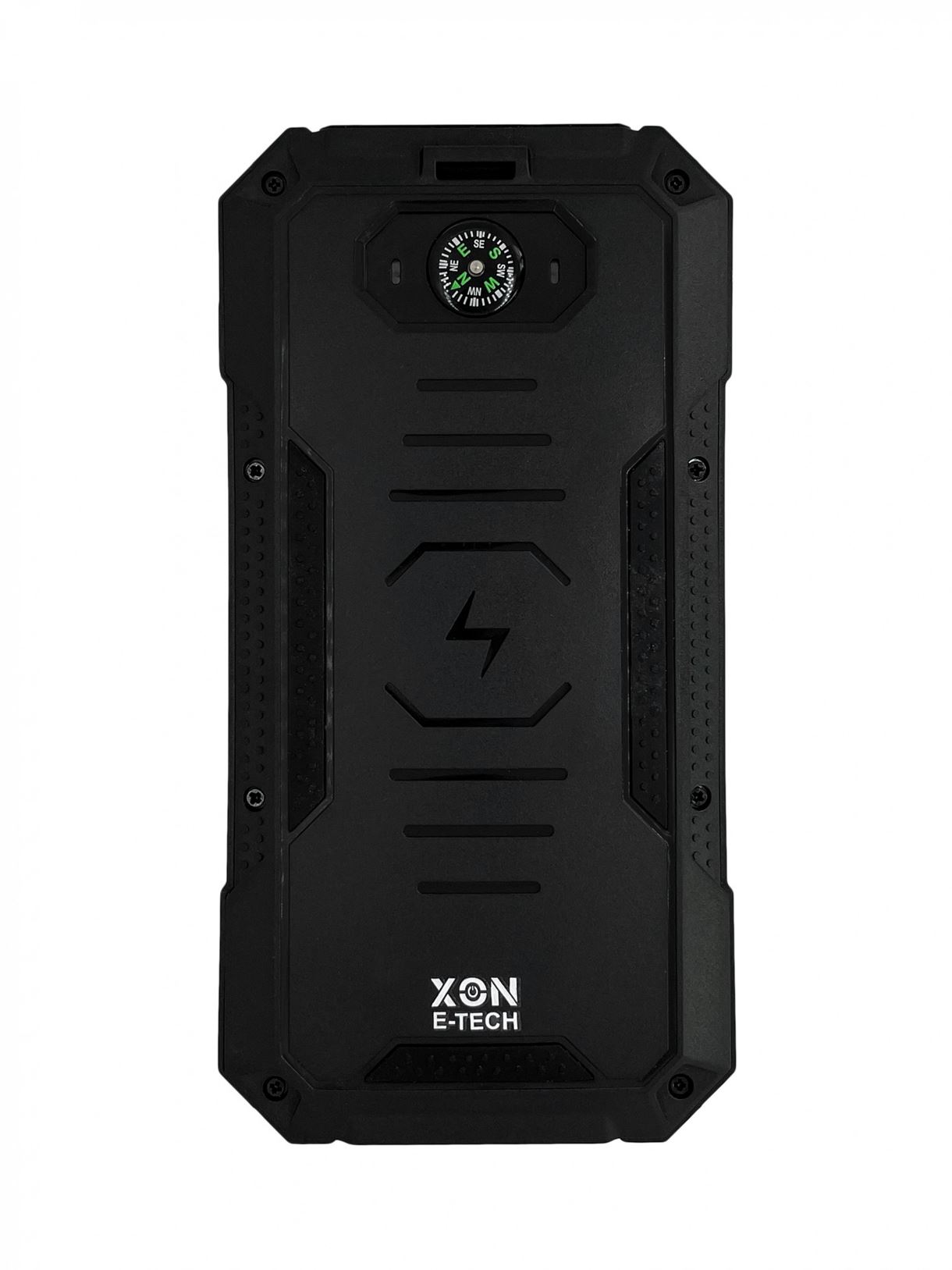 Портативна батарея 30000 mAh з функцією зарядки від сонячної енергії XON PowerBank SolarCharge (TC3S) Black (5060948063272)