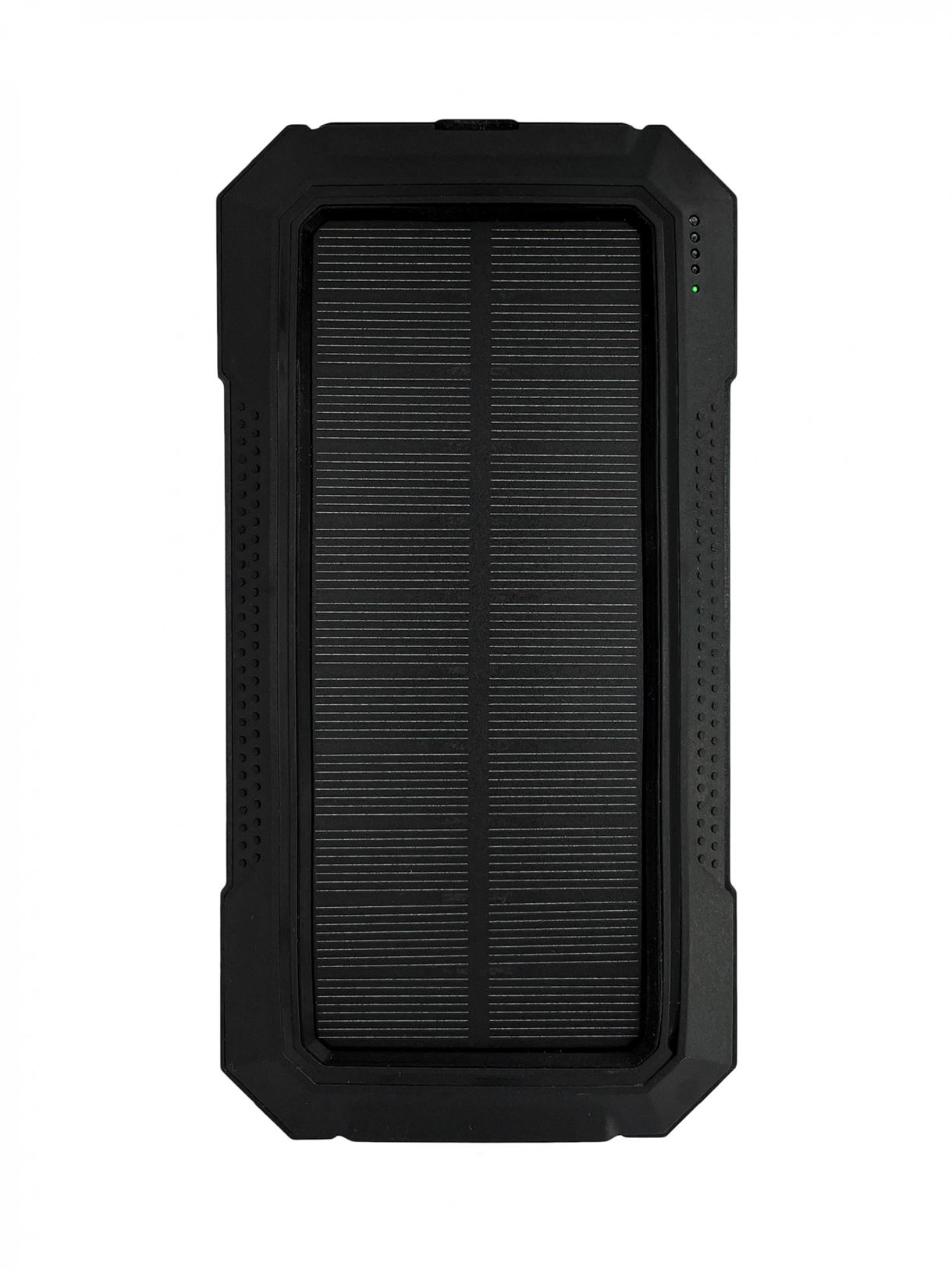 Портативна батарея 30000 mAh з функцією зарядки від сонячної енергії XON PowerBank SolarCharge (TC3S) Black (5060948063272)