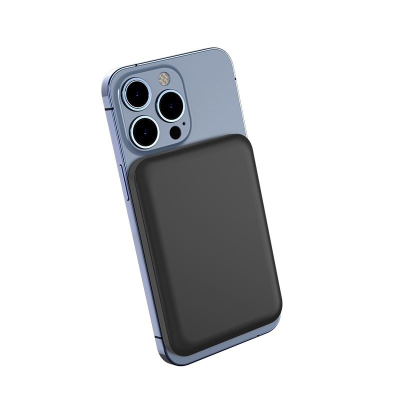 Портативна магнітна бездротова батарея 10000 mAh XON PowerBank Magsafe X1 15W Black (5060948064606)