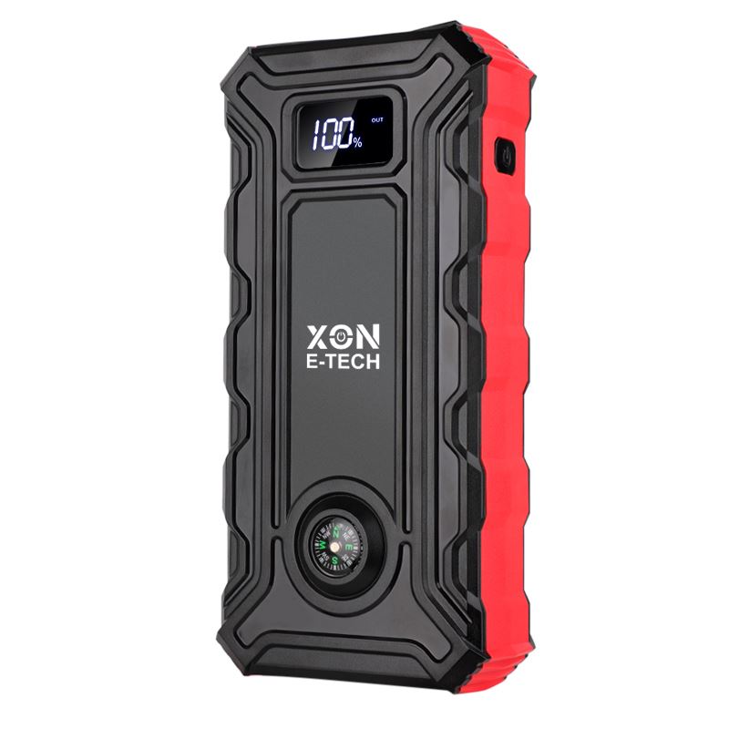 Портативна батарея 20000 mAh з функцією автозапуску 500A (peak 1000A) XON PowerBoost (TC1N 5870) Чорна
