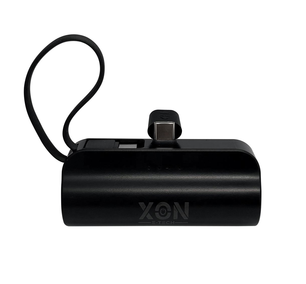 Портативна міні-батарея 5000 mAh XON PowerBank MiniCharge USB Type-C + USB Type-C (DC5CC 6730) Чорна