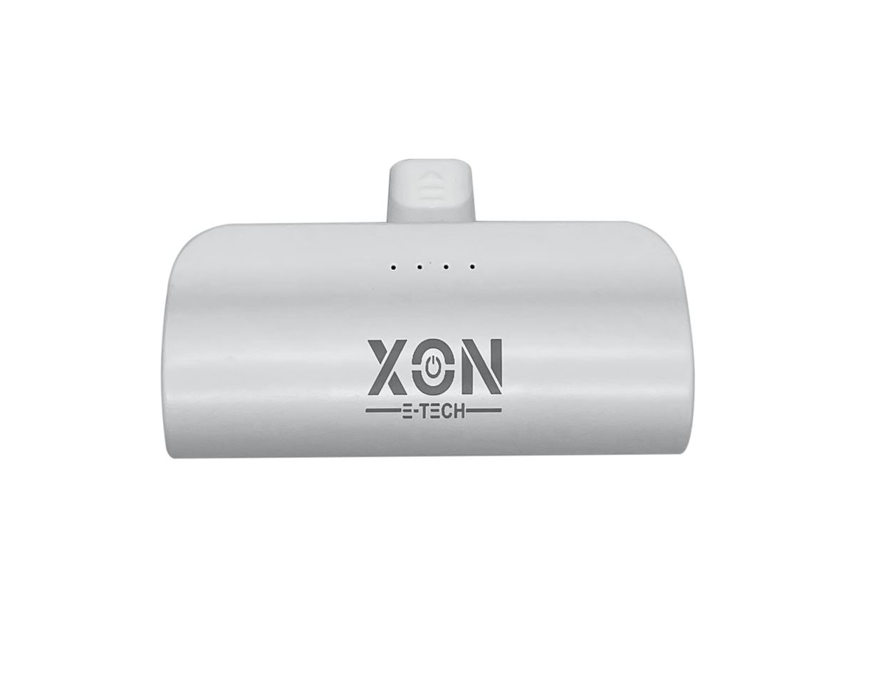 Портативна міні-батарея 5000 mAh XON PowerBank MiniCharge USB Type-C (DC5CE 6785) Біла