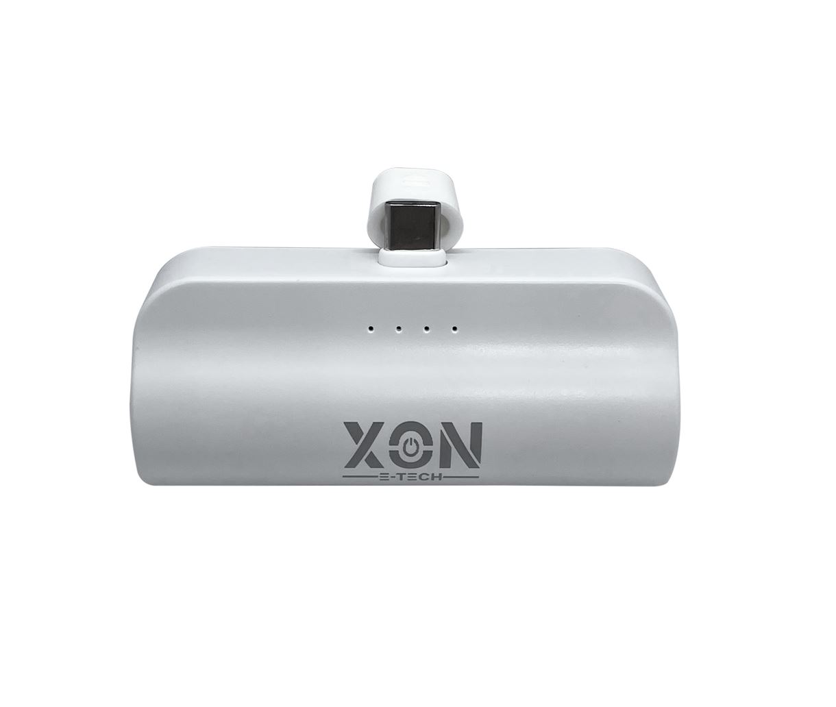 Портативна міні-батарея 5000 mAh XON PowerBank MiniCharge USB Type-C (DC5CE 6785) Біла