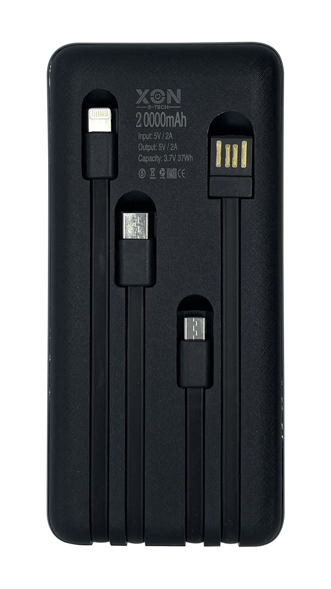 Портативная батарея 20000 mAh XON PowerBank MultiLink (MC2S 2954) Черная