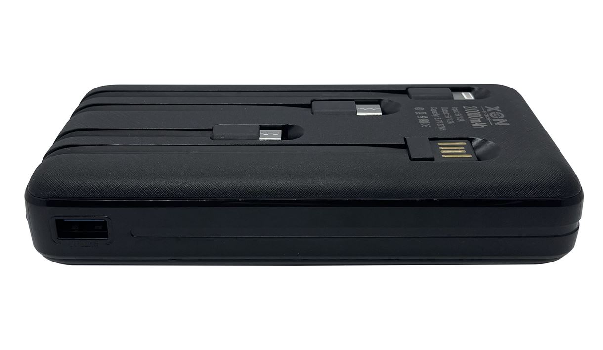 Портативна батарея 20000 mAh XON PowerBank MultiLink (MC2S 2954) Чорна