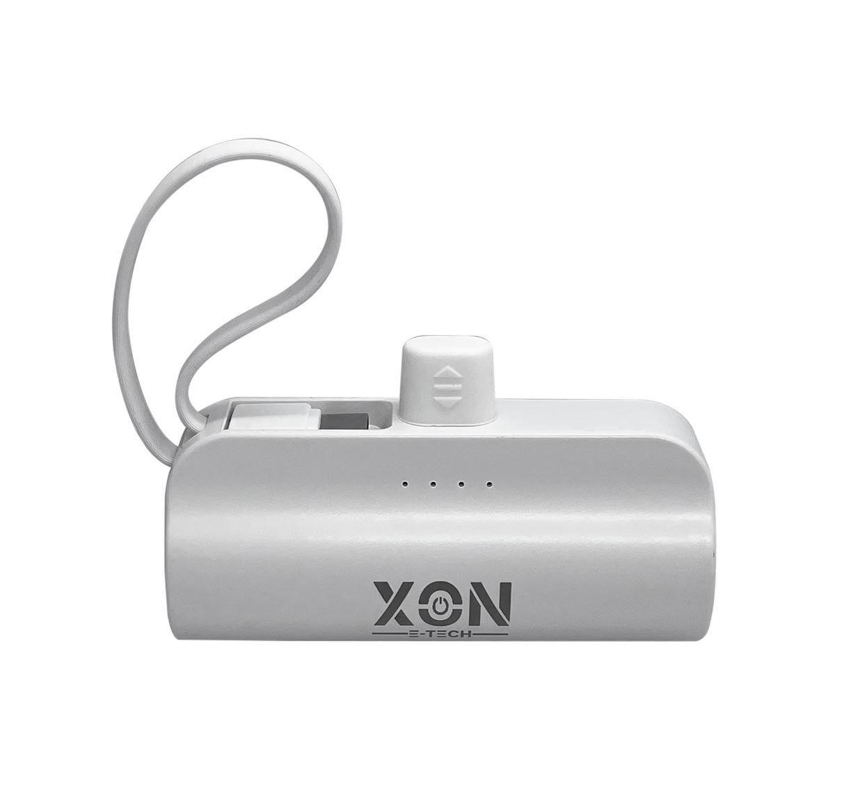 Портативна міні-батарея 5000 mAh XON PowerBank MiniCharge USB Type-C + USB Type-C (DC5CC 6747) Біла