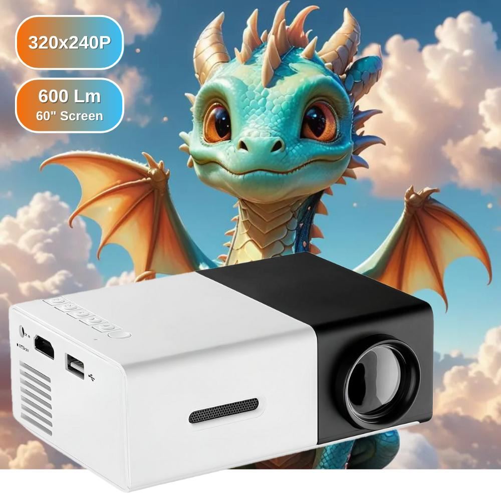 Проектор XON SmartView CY200 320x240P, 600Lm (XVAA0302BW 1691) Білий