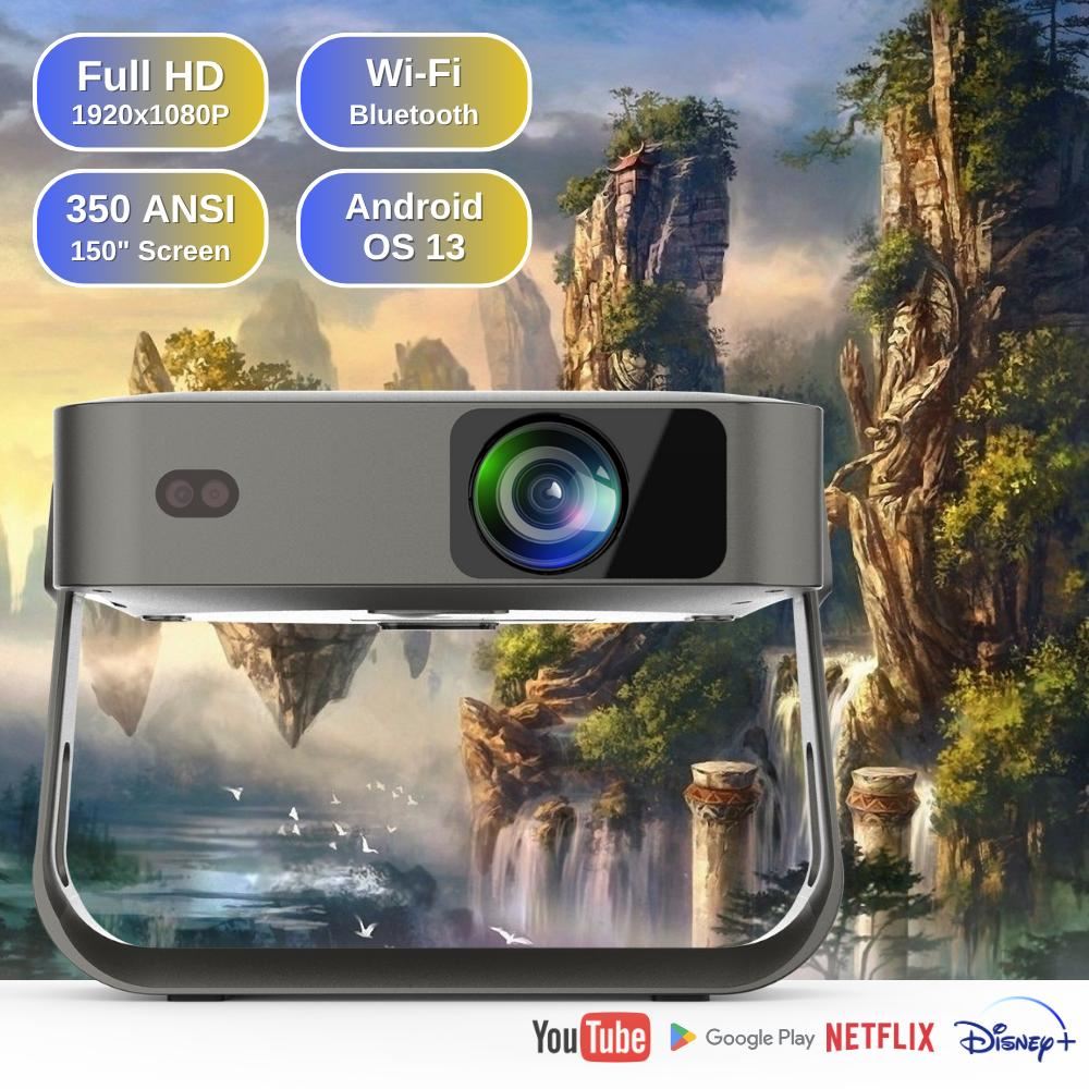 Проектор XON SmartView X-Ultra Full HD 1920х1080Р, 4K, Wi-Fi, Android, 12000Lm (XVPT1910AG 2995) Чорний