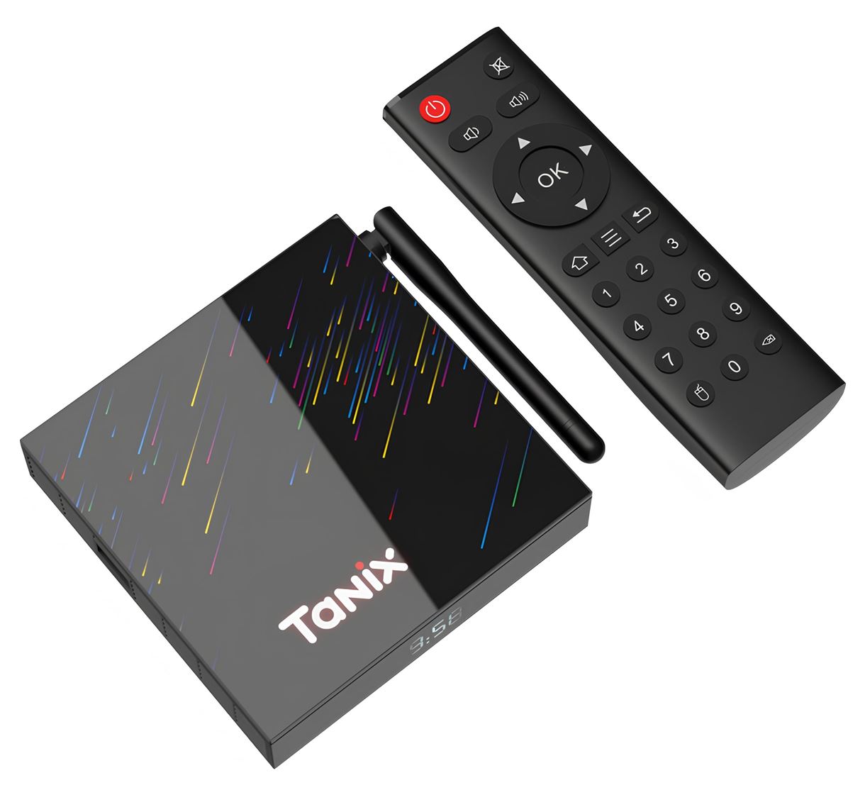 Смарт ТВ-приставка Tanix TX68 2/16GB Android 14 (TBT60216B 3633) Черная