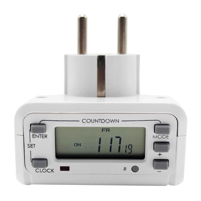 Розетка з таймером тижнева XON E-Tech SwitchTimer X243 16А 230В Біла (XSTDС072401W 7324)