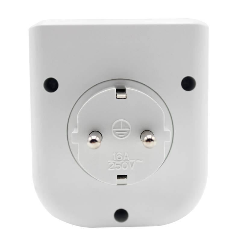 Розетка з таймером тижнева XON E-Tech SwitchTimer X243 16А 230В Біла (XSTDС072401W 7324)