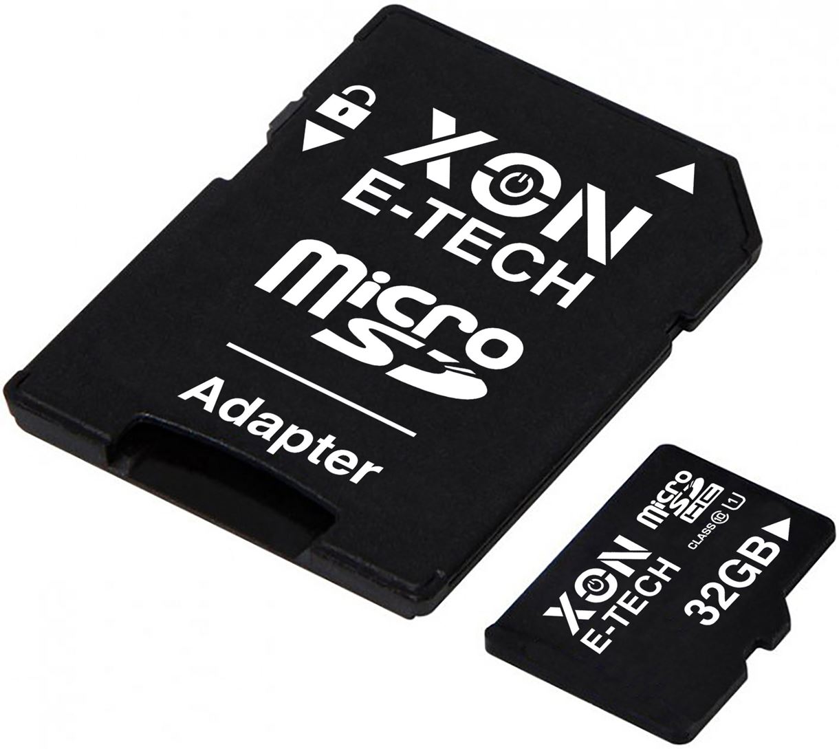 Карта памяти XON microSDHC 32GB Class 10 UHS-I + SD adapter (MCSH1032BA)