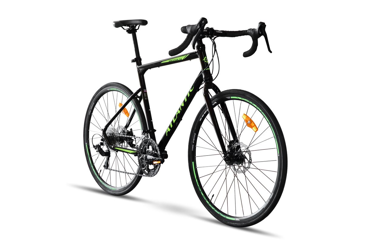 Велосипед Atlantic Kreston NX 700C L/57cm (A53NX-2857-BL) Black/Lime
