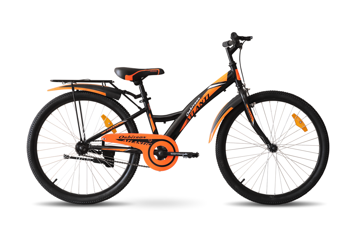 Велосипед Atlantic Orbitron CS 24" XXS/12" (A9CS-2429-BO) Black/Orange
