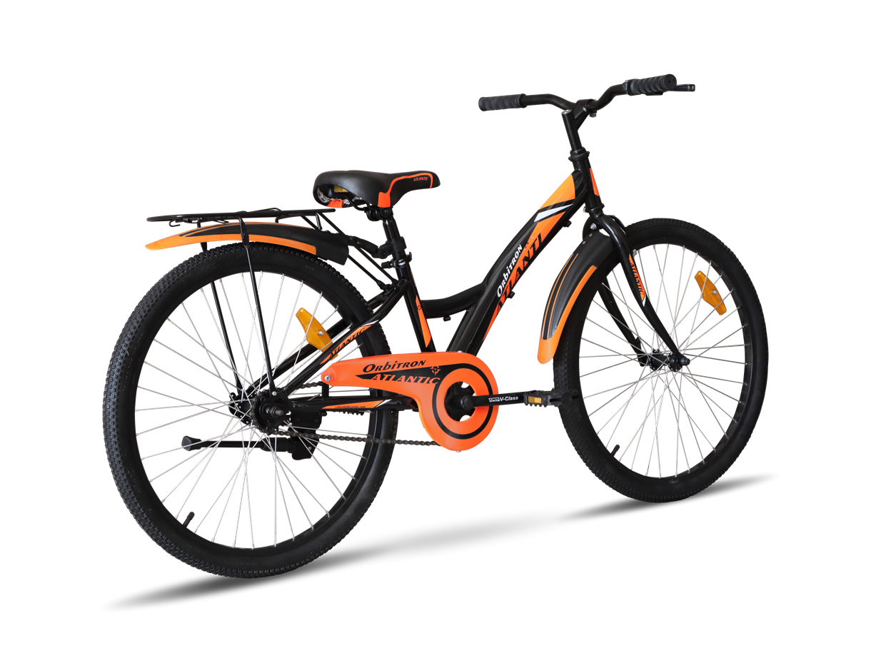 Велосипед Atlantic Orbitron CS 24" XXS/12" (A9CS-2429-BO) Black/Orange