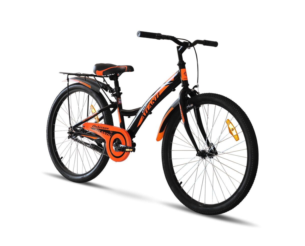 Велосипед Atlantic Orbitron CS 24" XXS/12" (A9CS-2429-BO) Black/Orange