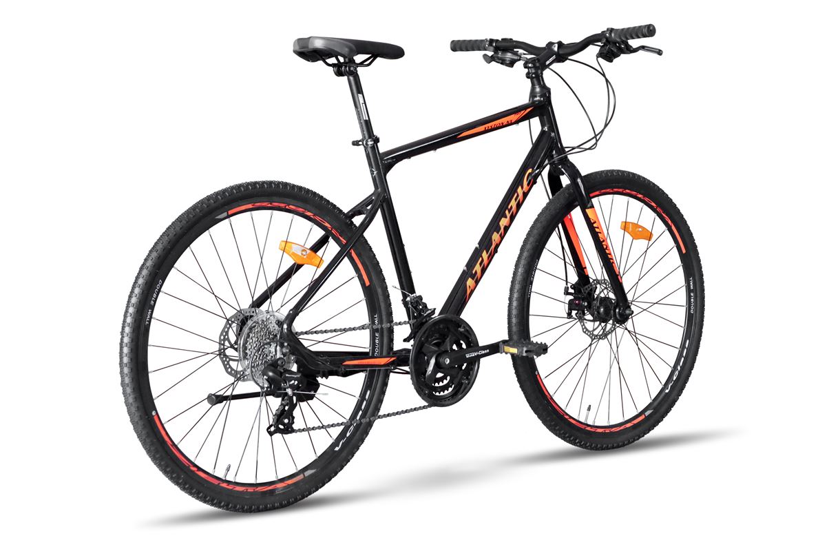 Велосипед Atlantic Xyston NX Pro 700C L/53cm (A52DXP-2853-BO) Black/Orange