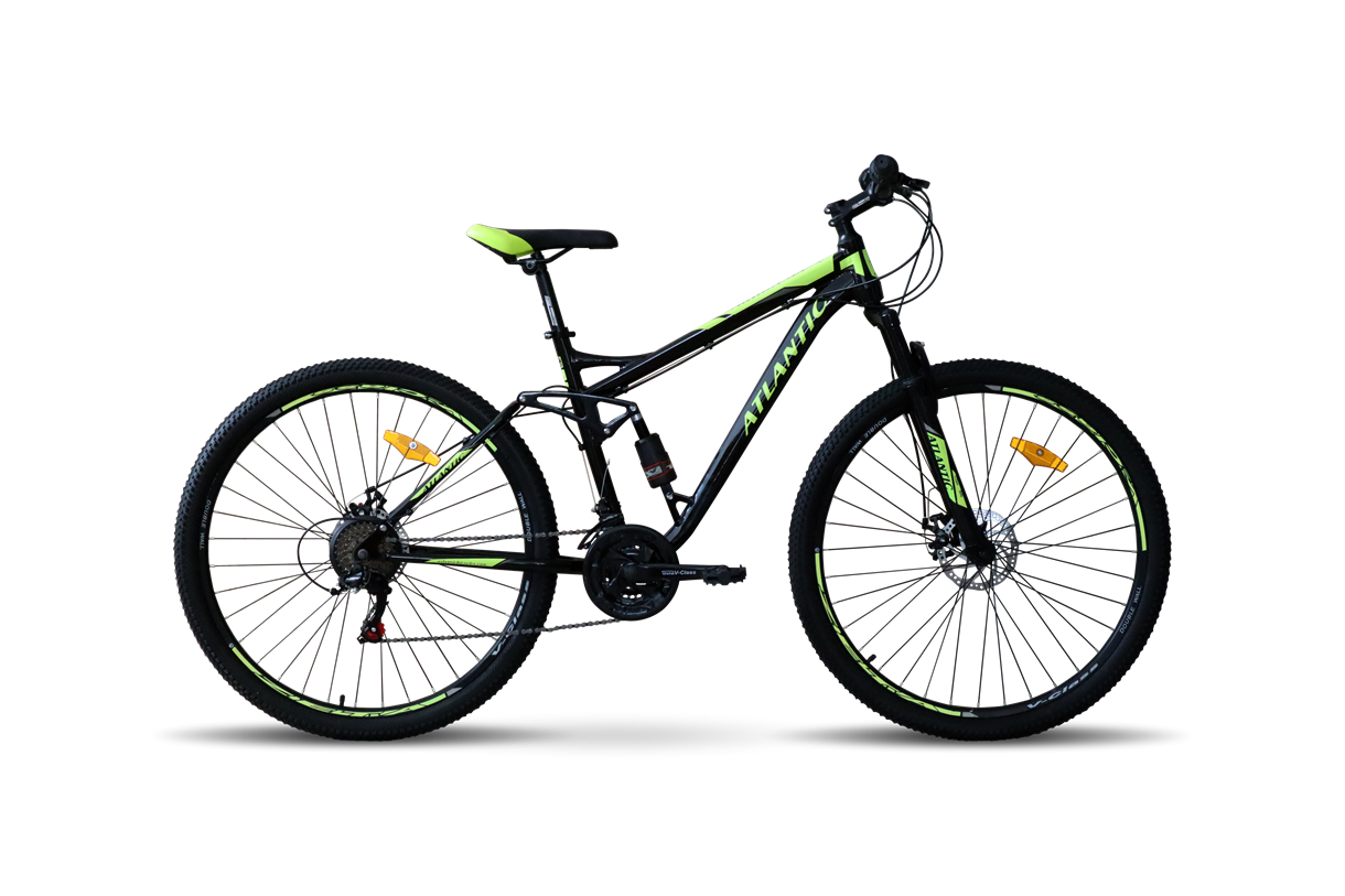 Велосипед Atlantic Arkon NX 27,5" M/17" (A1NXD-2743-BL) Black/Lime