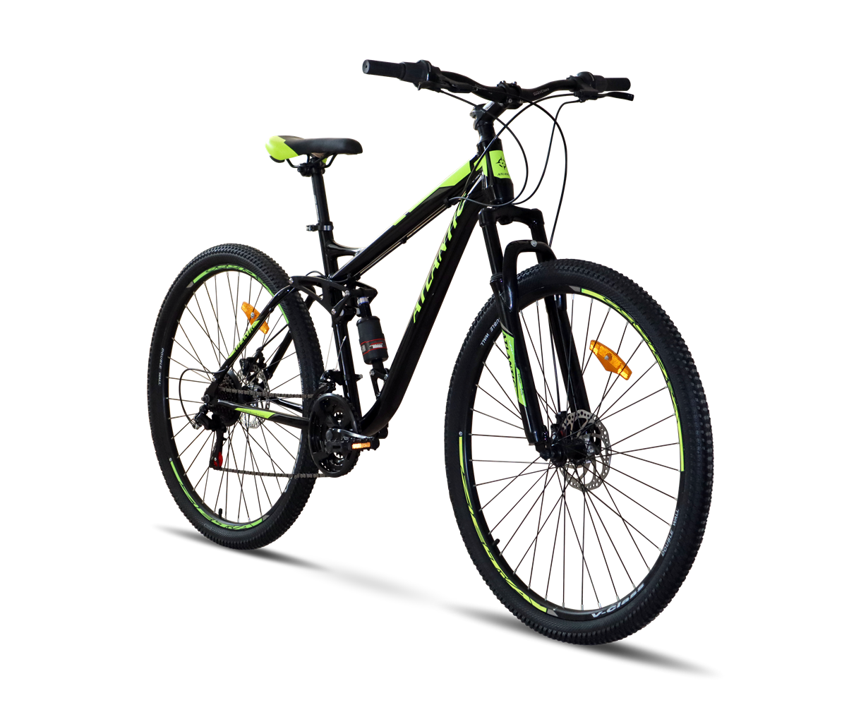 Велосипед Atlantic Arkon NX 27,5" M/17" (A1NXD-2743-BL) Black/Lime