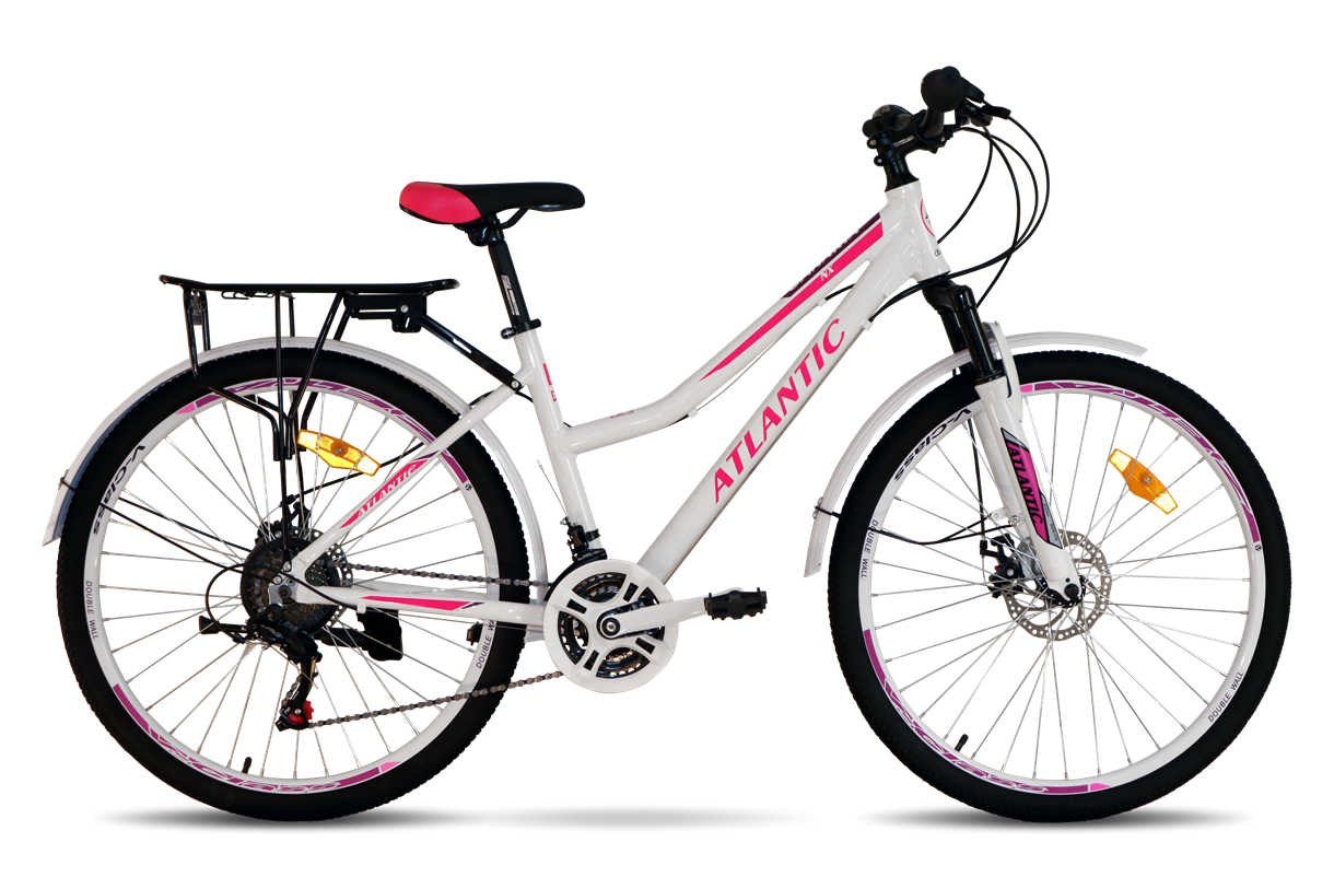 Велосипед Atlantic Canaria NX 26" M/16,5" (A2NX-2641-WP) White/Pink